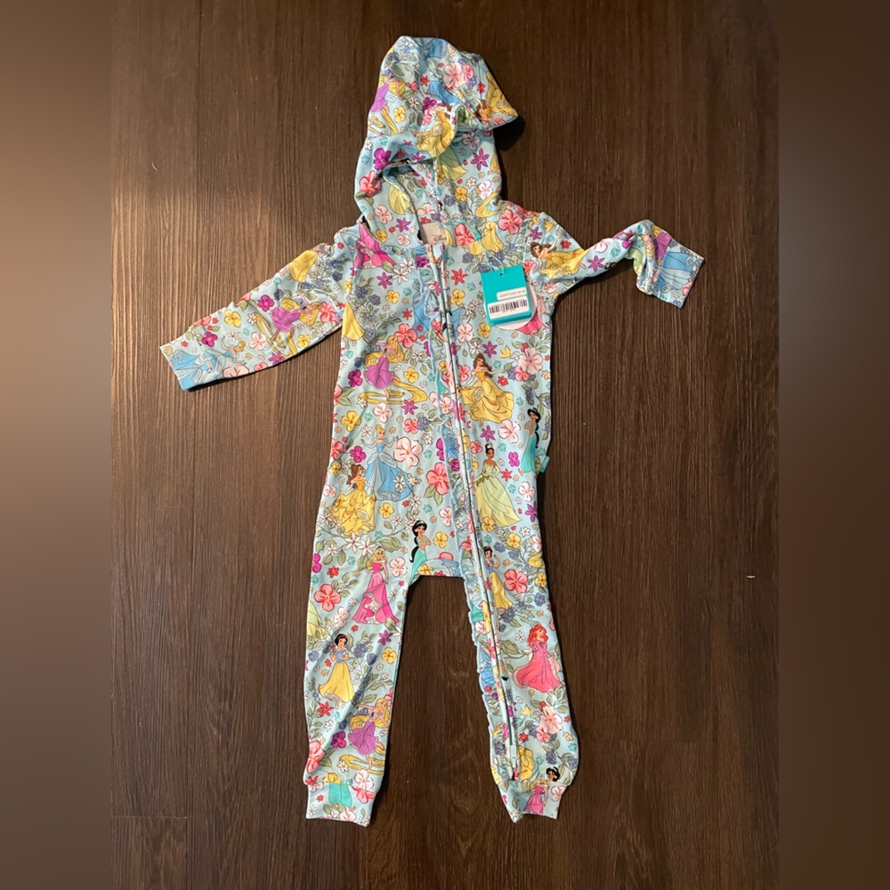 Posh Peanut x Disney Princess Long Sleeve Romper | 18-24 months
